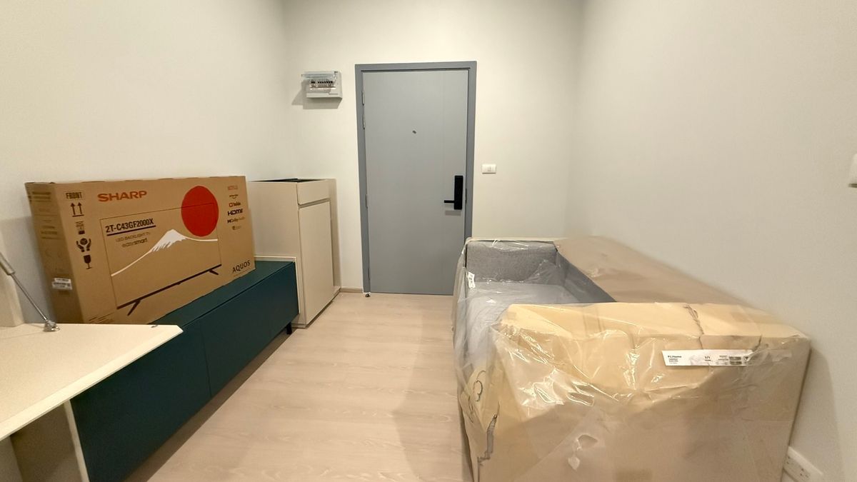 For RentCondoRattanathibet, Sanambinna : ✨ Condo for rent, ready to stay in the Flexi Rattanathibet Project, a new room, good location, connecting 3 train stations *does not accept foreigners