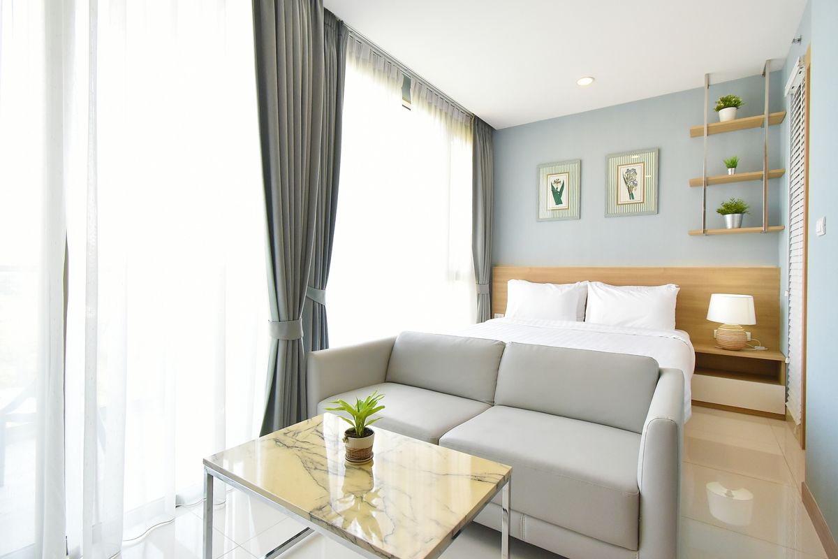 คอนโดพัทยา บางแสน ชลบุรี สัตหีบ : ขายและเช่าห้อง Studio ที่ The Riviera Wongamat Beach