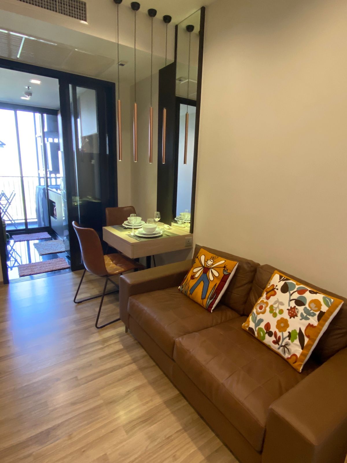 ให้เช่าคอนโดสะพานควาย จตุจักร : THE  Line Jatujak  | 1 ห้องนอน  32 ตร.ม.  เเต่งสวย 📞 Line : @pukkhome (with @)