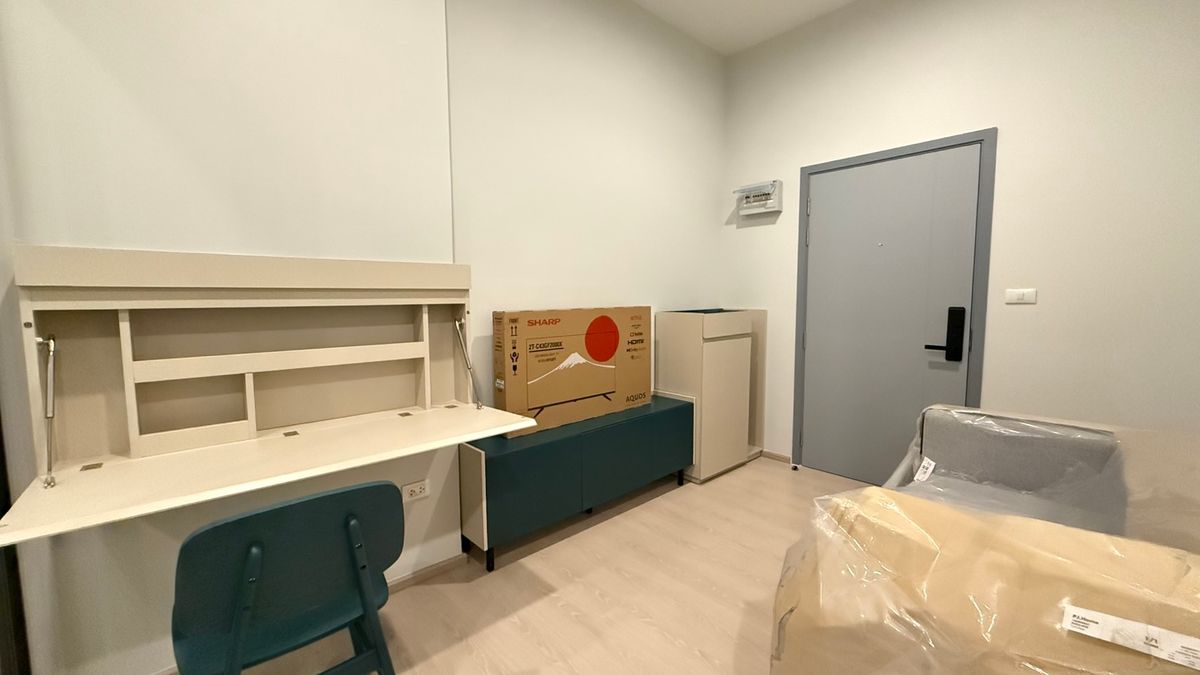 For RentCondoRattanathibet, Sanambinna : ✨ Condo for rent, ready to stay in the Flexi Rattanathibet Project, a new room, good location, connecting 3 train stations *does not accept foreigners