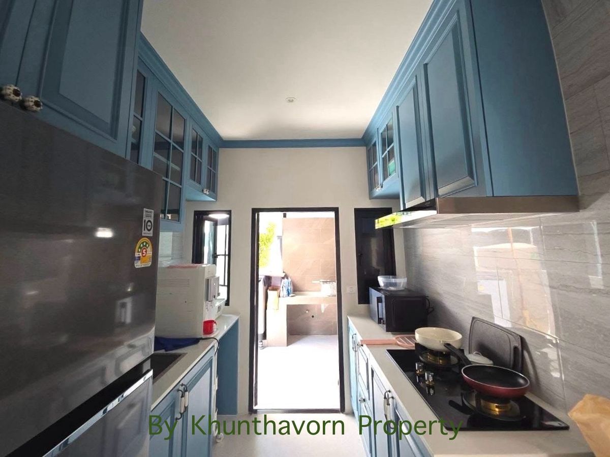 ขายบ้านพระราม 5 ราชพฤกษ์ บางกรวย : ขายบ้านเดี่ยว 2 ชั้น โครงการ คณาสิริ ราชพฤกษ์ 346 ( Kanasiri Ratchapruek  346 ) Fully furnished 58.8 ตร.ว.