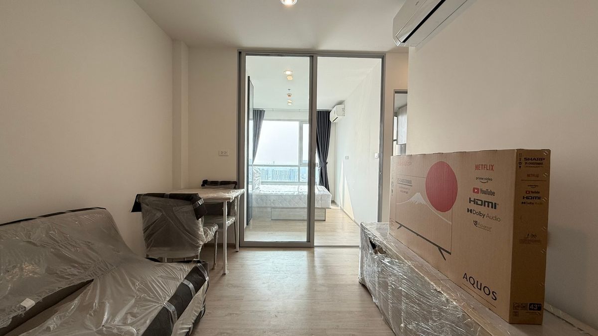 ให้เช่าคอนโดแจ้งวัฒนะ เมืองทอง : ✨คอนโดให้เช่า พร้อมอยู่ โครงการนิช โมโน แจ้งวัฒนะ ตกแต่งครบ ห้องใหม่ ทำเลดี  