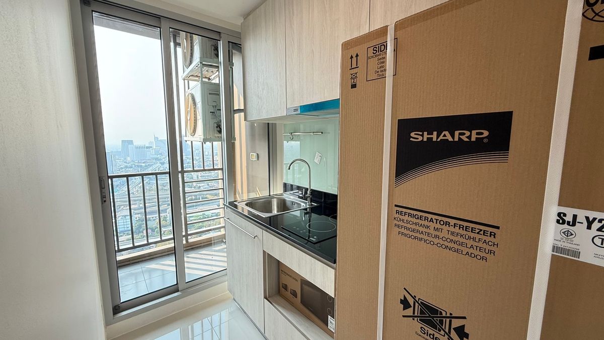 ให้เช่าคอนโดแจ้งวัฒนะ เมืองทอง : ✨คอนโดให้เช่า พร้อมอยู่ โครงการนิช โมโน แจ้งวัฒนะ ตกแต่งครบ ห้องใหม่ ทำเลดี  