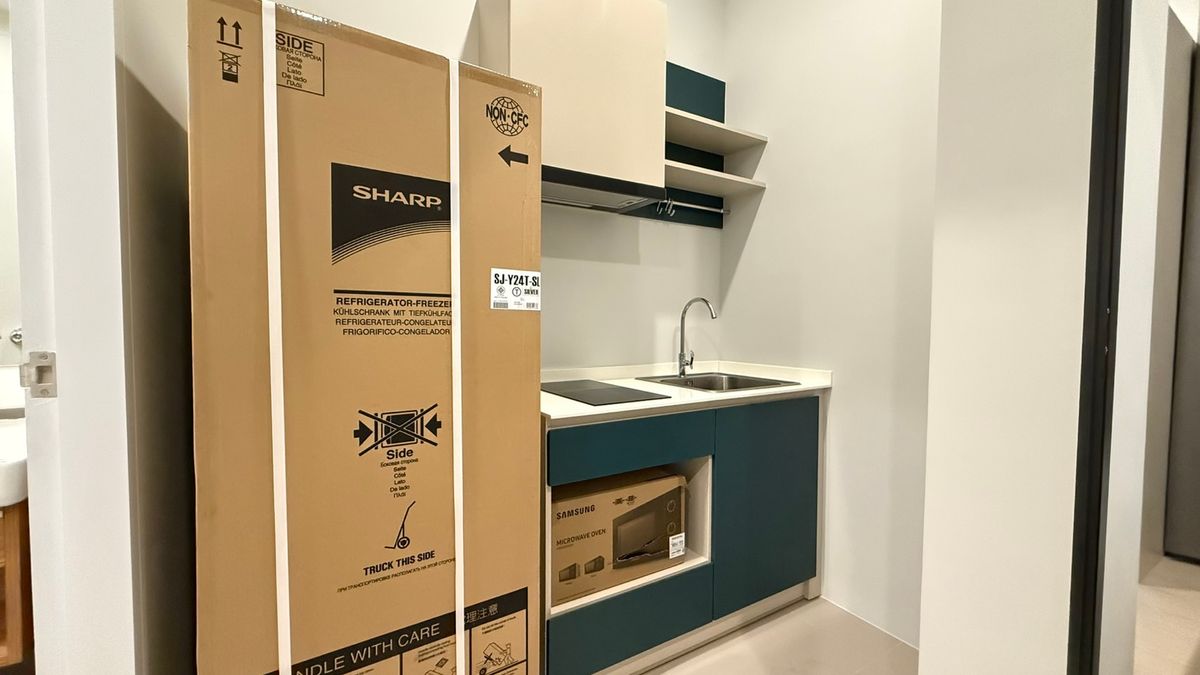 For RentCondoRattanathibet, Sanambinna : ✨ Condo for rent, ready to stay in the Flexi Rattanathibet Project, a new room, good location, connecting 3 train stations *does not accept foreigners