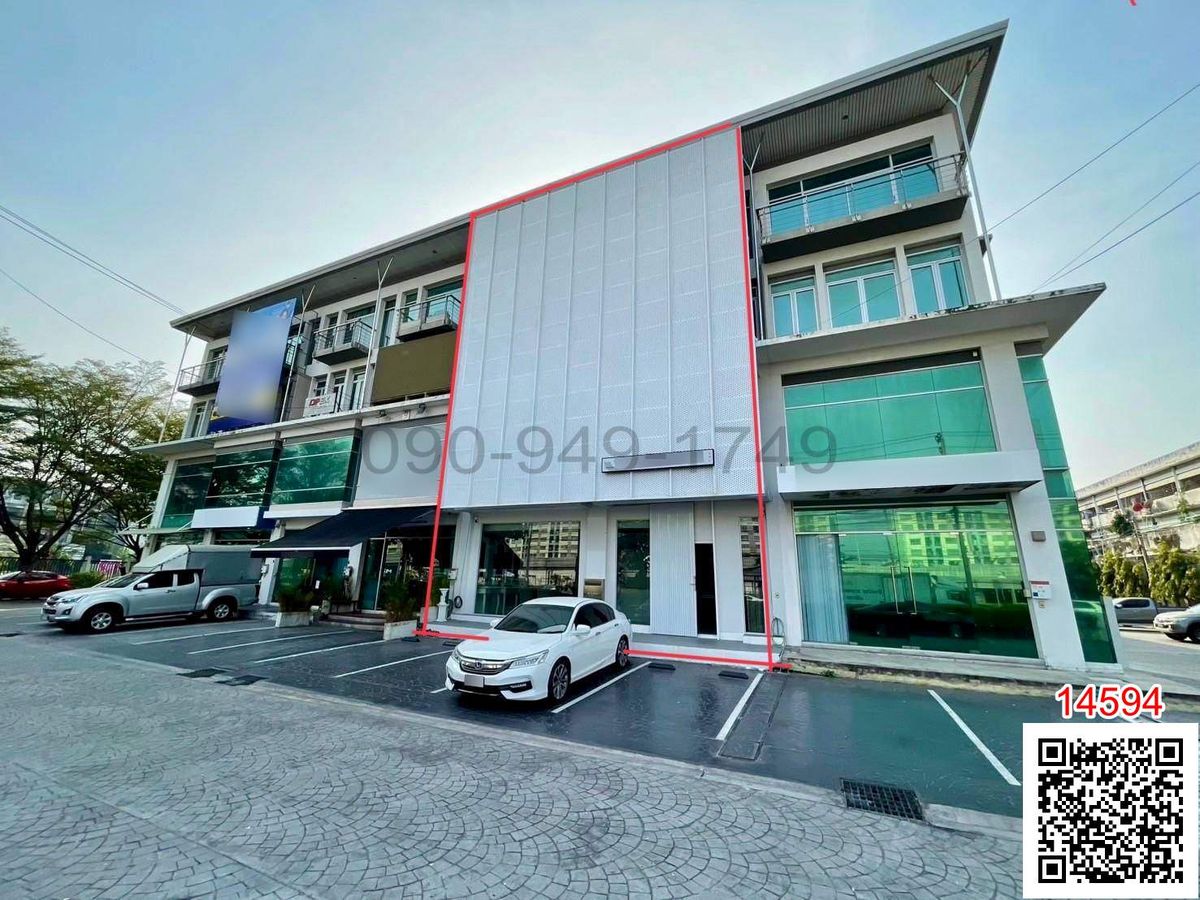 ขายอาคารพาณิชย์ลาดกระบัง สุวรรณภูมิ : ขาย ตึก 4 ชั้น 2 คูหา โครงการ H cape 1 สุขาภิบาล 2 ประเวศ