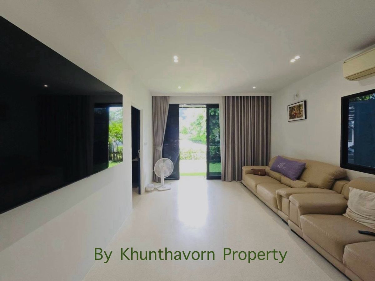 ขายบ้านพระราม 5 ราชพฤกษ์ บางกรวย : ขายบ้านเดี่ยว 2 ชั้น โครงการ คณาสิริ ราชพฤกษ์ 346 ( Kanasiri Ratchapruek  346 ) Fully furnished 58.8 ตร.ว.