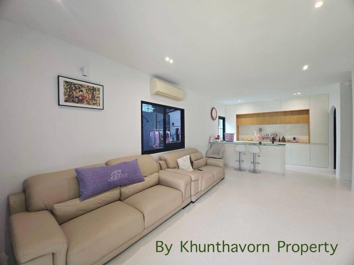 ขายบ้านพระราม 5 ราชพฤกษ์ บางกรวย : ขายบ้านเดี่ยว 2 ชั้น โครงการ คณาสิริ ราชพฤกษ์ 346 ( Kanasiri Ratchapruek  346 ) Fully furnished 58.8 ตร.ว.