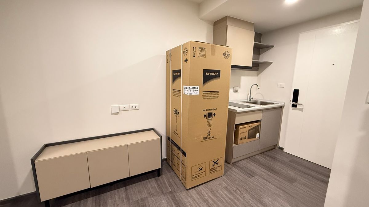 For RentCondoWongwianyai, Charoennakor : ✨ Condo for rent, ready to stay in the Flexi Sathorn -Charoen Nakhon project, 2 new rooms, good locations, decorated near BTS, Krung Thonburi *do not accept foreigners