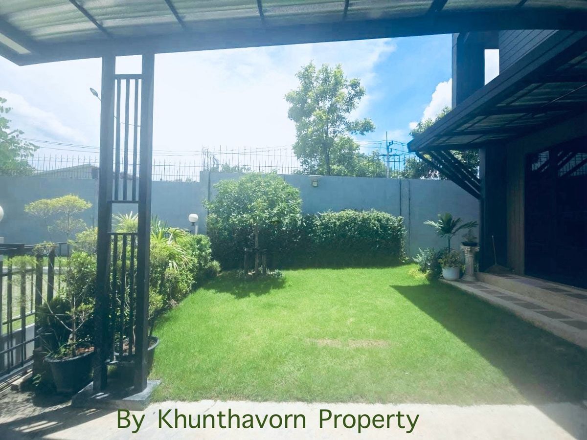 ขายบ้านพระราม 5 ราชพฤกษ์ บางกรวย : ขายบ้านเดี่ยว 2 ชั้น โครงการ คณาสิริ ราชพฤกษ์ 346 ( Kanasiri Ratchapruek  346 ) Fully furnished 58.8 ตร.ว.