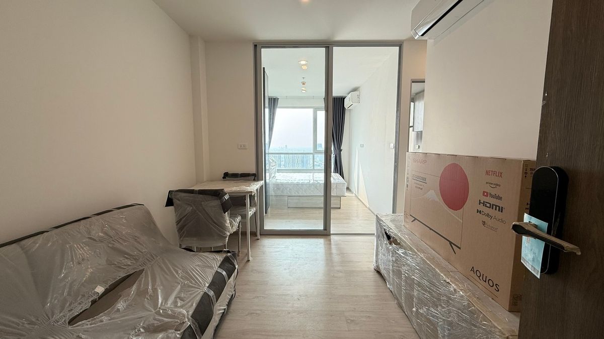 ให้เช่าคอนโดแจ้งวัฒนะ เมืองทอง : ✨คอนโดให้เช่า พร้อมอยู่ โครงการนิช โมโน แจ้งวัฒนะ ตกแต่งครบ ห้องใหม่ ทำเลดี  