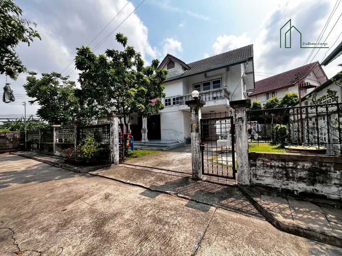 ขายบ้านปิ่นเกล้า จรัญสนิทวงศ์ : บ้านเดี่ยว หลังมุม กฤษดานคร 12 ตลิ่งชั่น สวนผัก35 พุทธมณฑลสาย 1