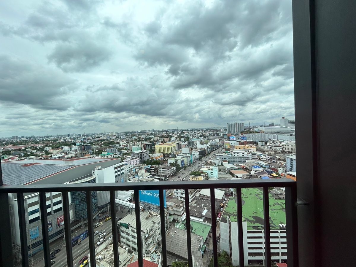 ให้เช่าคอนโดแจ้งวัฒนะ เมืองทอง : ห้องใหม่ คอนโด 1ห้องนอน ชั้น26 ตรงข้ามพันธ์ทิพงามวงศ์วาน ติดทางด่วน พร้อมเข้าอยู่