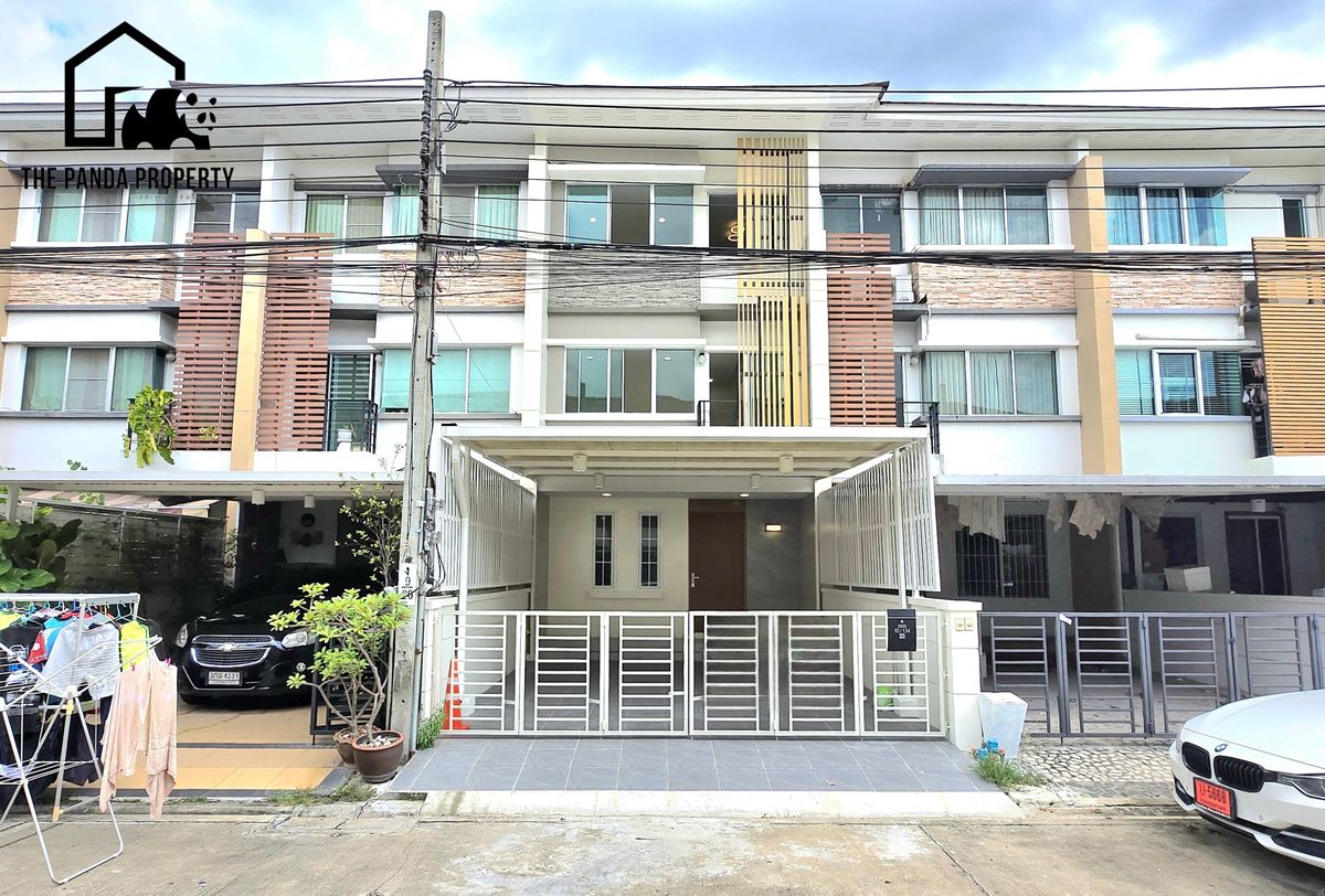 ขายทาวน์โฮมพัฒนาการ ศรีนครินทร์ : ขายทาวน์โฮมรีโนเวทใหม่ทั้งหมด ถูกสุดในโครงการ บนทำเลที่ดีที่สุด ในถนนกรุงเทพกรีฑา