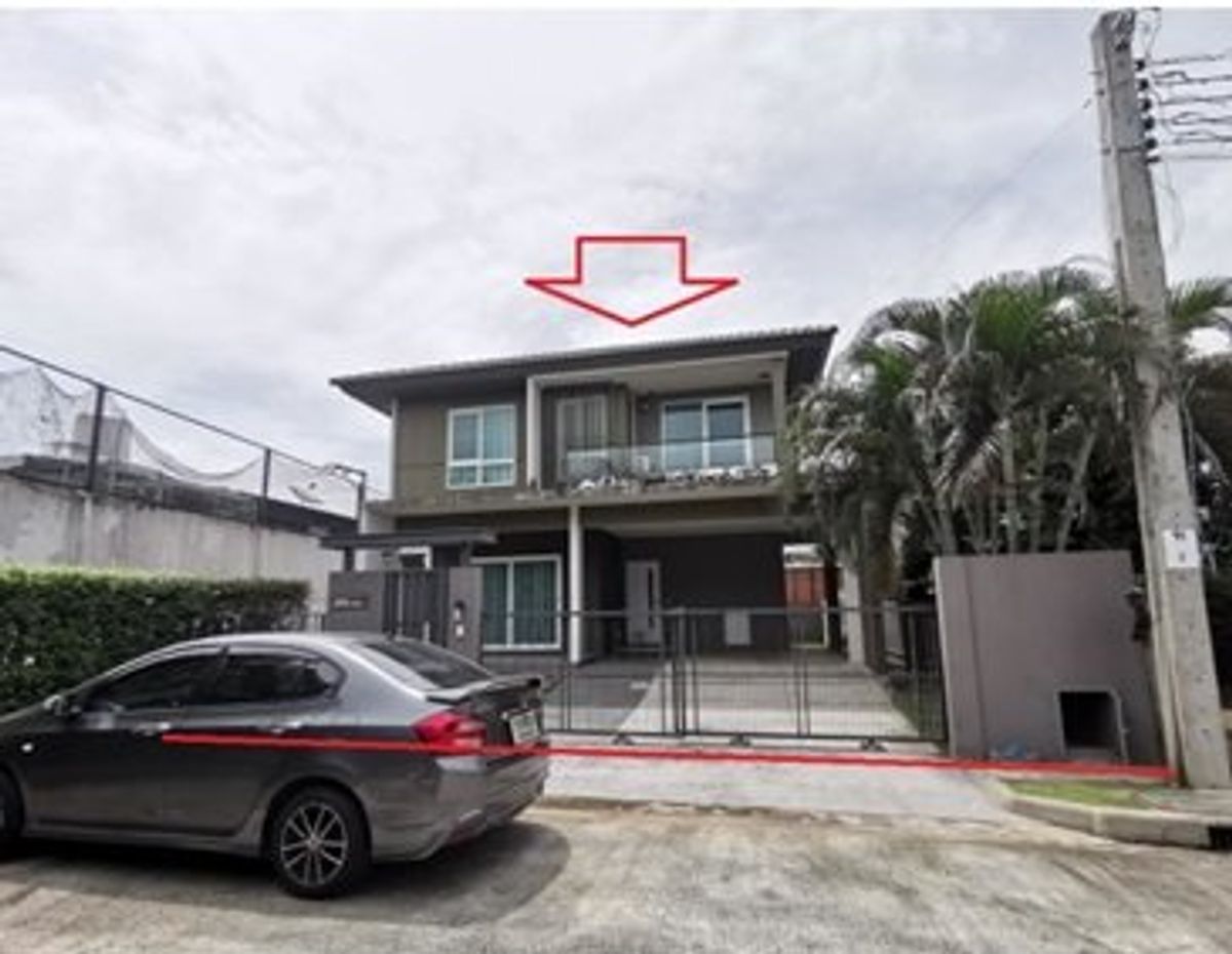 ขายบ้านบางแค เพชรเกษม : บ้านเดี่ยวมัณฑนา กัลปพฤกษ์-วงแหวน บางแค หลังริม พื้นที่ 71.40 ตร.ว. 4 ห้องนอน 3 ห้องน้ำ ขาย 8.59 ล้านบาท