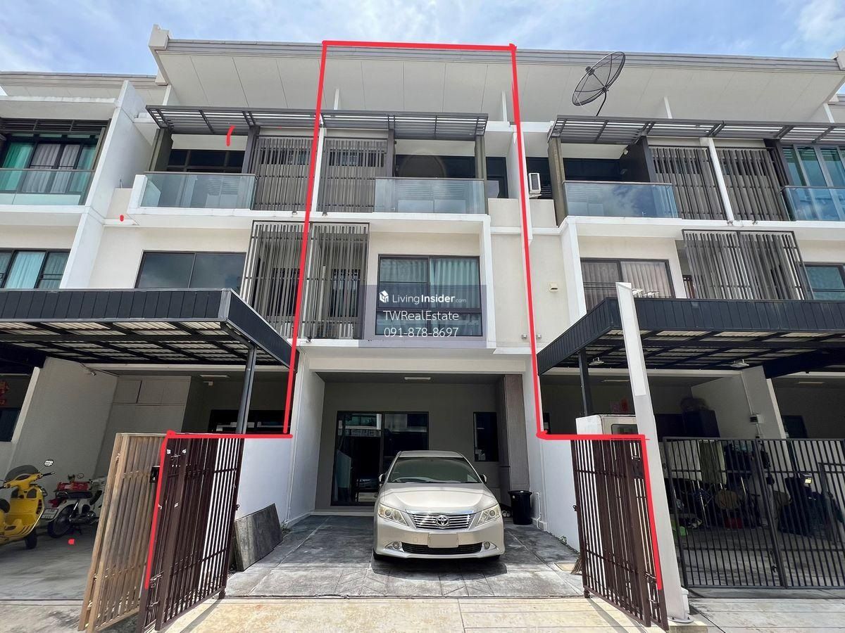 For SaleTownhomeKaset Nawamin,Ladplakao : 🔥 Urgent Sale! Special Price – 3-Storey Townhome at The Landmark Ekkamai–Ramintra 🔥