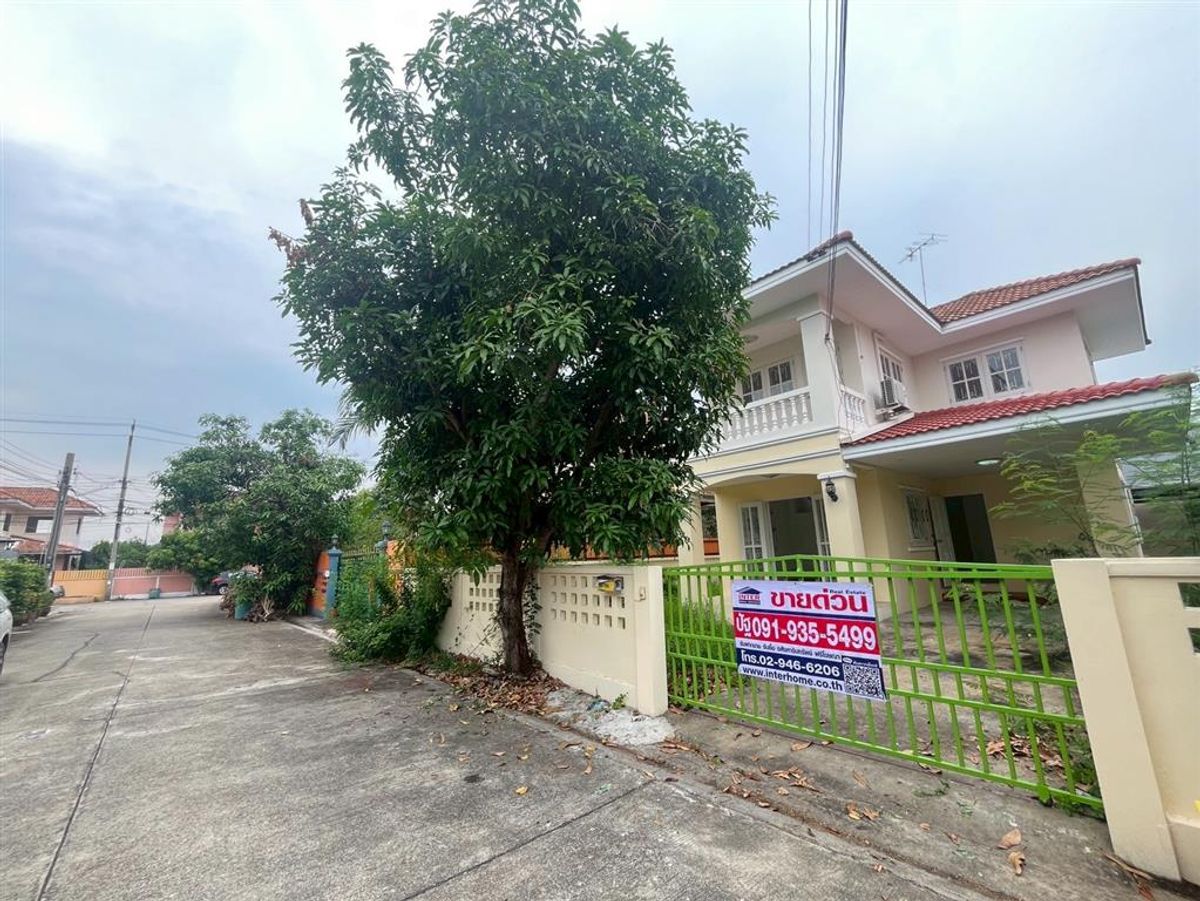 ขายบ้านนนทบุรี บางใหญ่ บางบัวทอง : บ้านเดี่ยว 2 ชั้น 56.6 ตร.ว. หมู่บ้านอริสรา4 บางใหญ่ ซอยแก้วอินทร์ ถนนกาญจนาภิเษก ถนนแก้วอินทร์-บางใหญ่ บางใหญ่ นนทบุรี