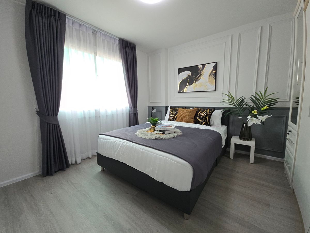 For SaleCondoMin Buri, Romklao : For sale, Asakan Place Ramkhamhaeng 147/2, beautiful room, good price, not often available....