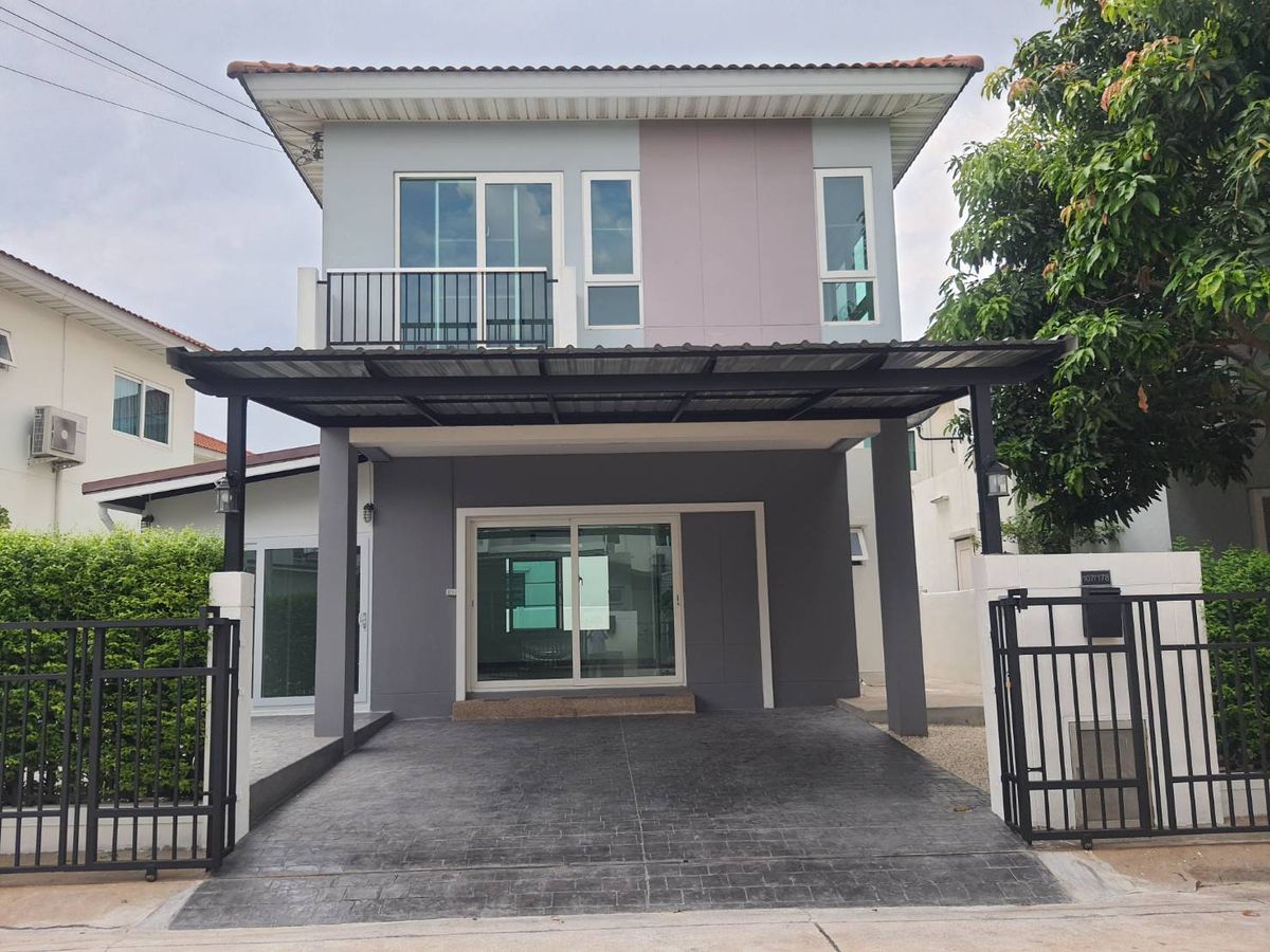 ขายพระราม 5 ราชพฤกษ์ บางกรวย : Vายบ้าน 2 ชั้น รีโนเวทใหม่(Renovate)ปรับปรุงใหม่ มีห้องนอนล่าง โครงการ ศุภาลัย เบลล่า วงแหวน-ปิ่นเกล้า พระราม 5เจ้าของVายเอง-งดนายหน้า 