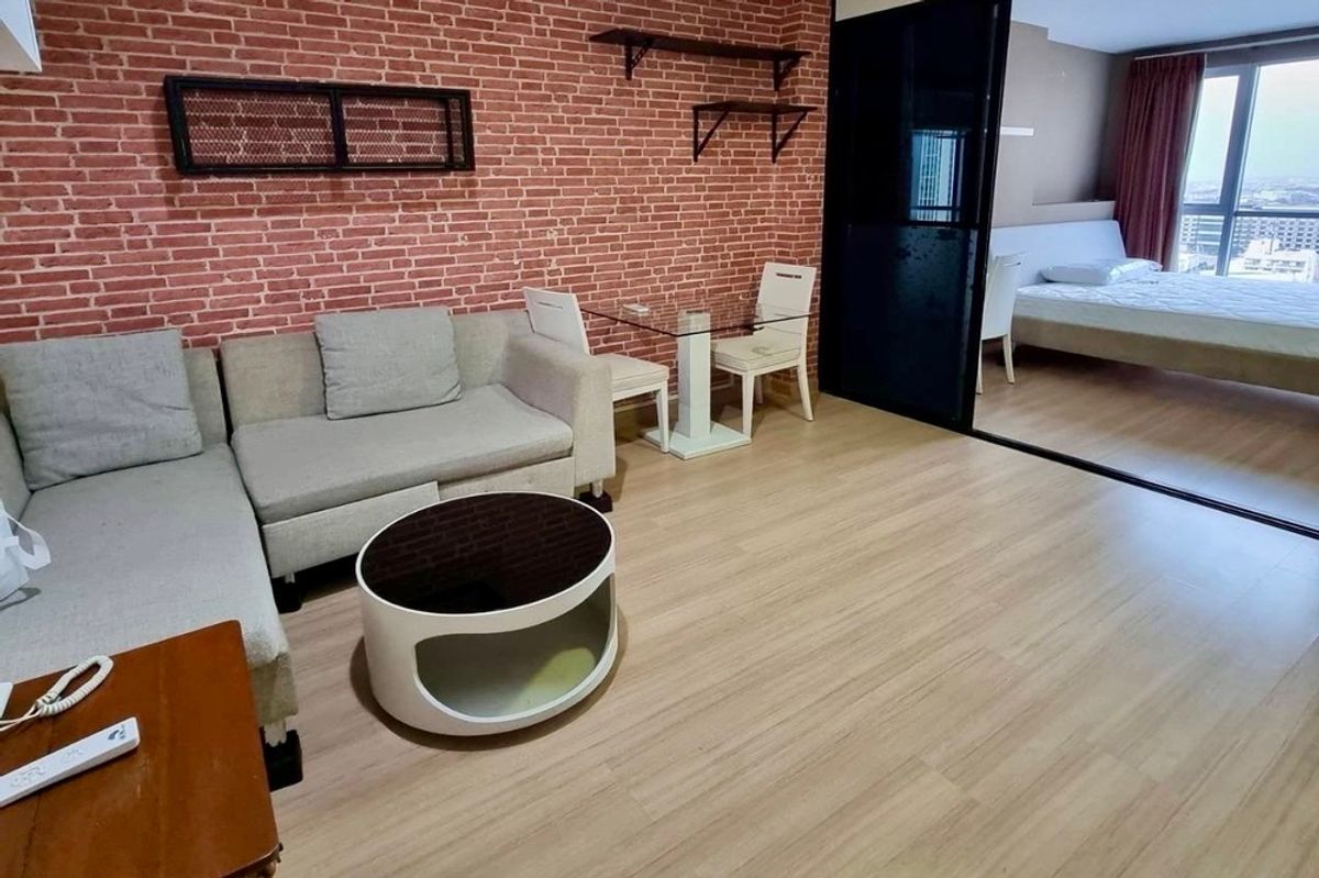 For SaleCondoLadprao, Central Ladprao : 🔥 For Sale !!🔥 Code C20250600023..........Life @ Ladprao 18, 1 bedroom, 1 bathroom, City View, high floor 16++, furnished, Special Deal!!📣📣