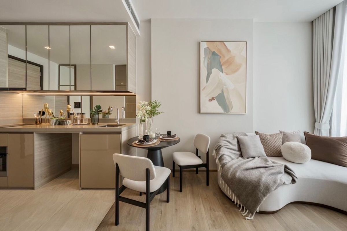 For SaleCondoLadprao, Central Ladprao : 🔥 For Sale !! The Crest Park Residences, 1 bedroom, 1 bathroom, East Facing, high floor 33++ !!🔥Code C20250100028 furnished, Special Deal!!📣📣