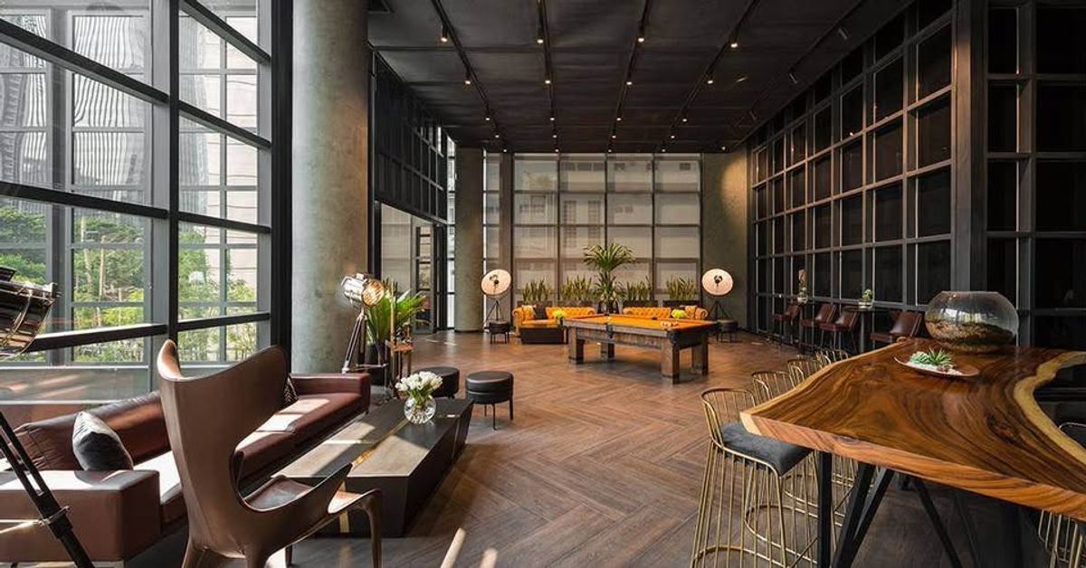 For RentCondoSukhumvit, Asoke, Thonglor : Luxury condo for rent 💎The Lofts Asoke, a private corner room, 200 meters away from MRT Phetchaburi