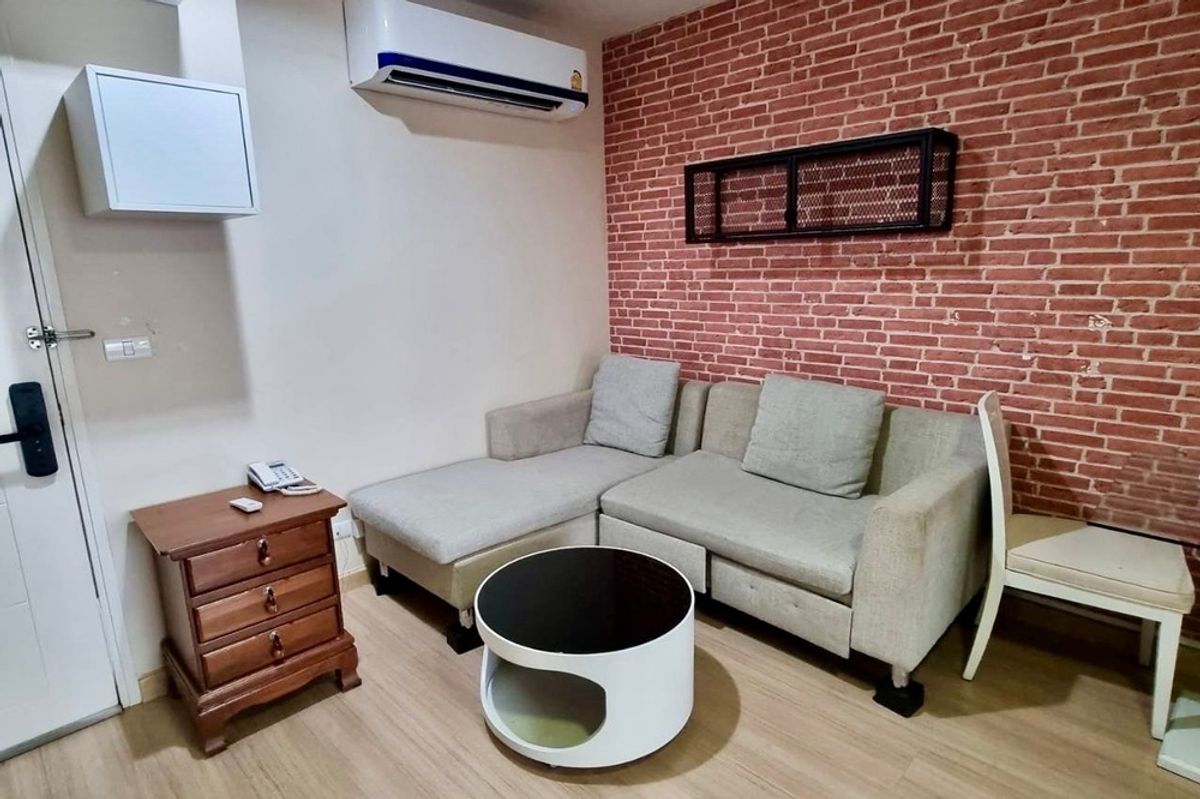 For SaleCondoLadprao, Central Ladprao : 🔥 For Sale !!🔥 Code C20250600023..........Life @ Ladprao 18, 1 bedroom, 1 bathroom, City View, high floor 16++, furnished, Special Deal!!📣📣