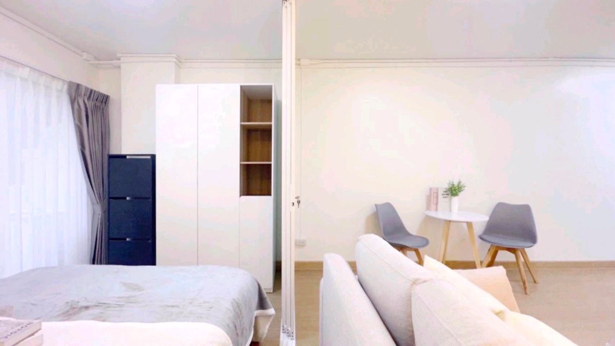 For SaleCondoOnnut, Udomsuk : Looking for it, right? This room answers! Low installments near the train. Walk to BTS in 5 minutes! Life doesnt have to be in a hurry. If there is a condo near BTS like this 🏡 Baan Chomdao onnut (Chom On Nut Dao)