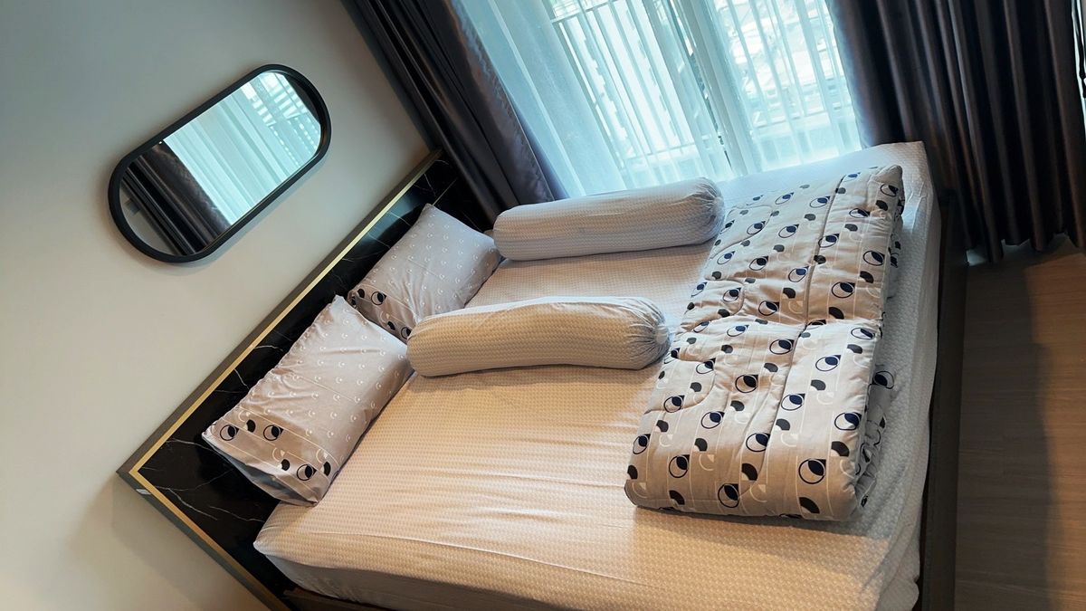 For RentCondoRama9, Petchburi, RCA : For rent Life Asoke Rama 9 Price 25,000 baht [MKr250635]