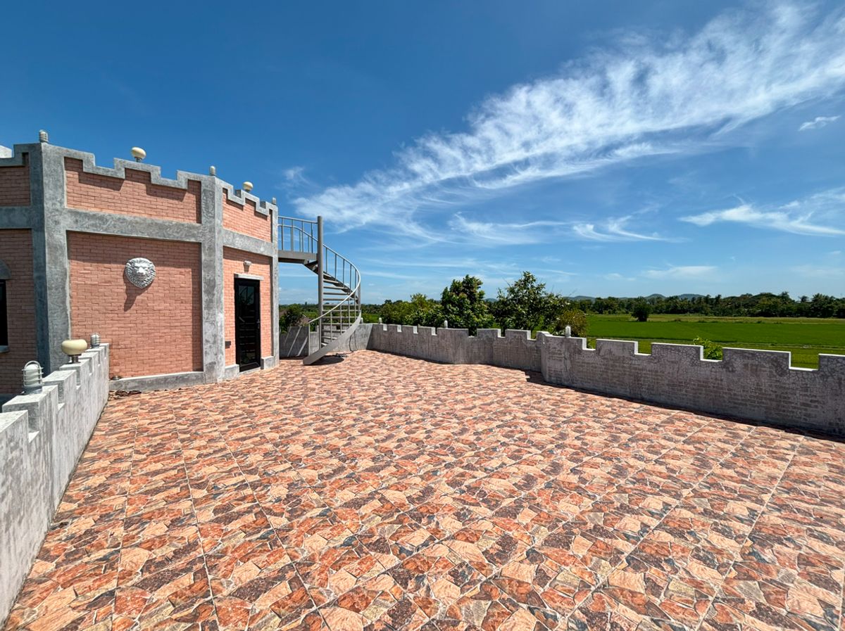 ขายบ้านราชบุรี : ขายบ้านพักต่างอากาศ อ.บ้านโป่ง จ.ราชบุรี เหมาะกับเป็นที่พักอาศัยหรือดัดแปลงเป็นร้านอาหาร คาเฟ่ได้ 