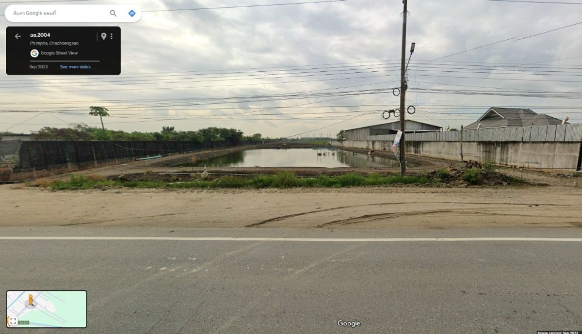 For RentFactoryChachoengsao : Land for rent in industrial zone Travel in and out of Bangna Trad, Lat Krabang, Suvarnabhumi