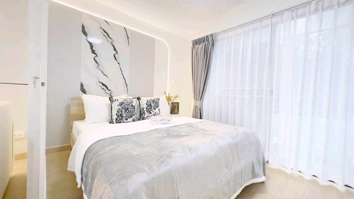 For SaleCondoOnnut, Udomsuk : Looking for it, right? This room answers! Low installments near the train. Walk to BTS in 5 minutes! Life doesnt have to be in a hurry. If there is a condo near BTS like this 🏡 Baan Chomdao onnut (Chom On Nut Dao)