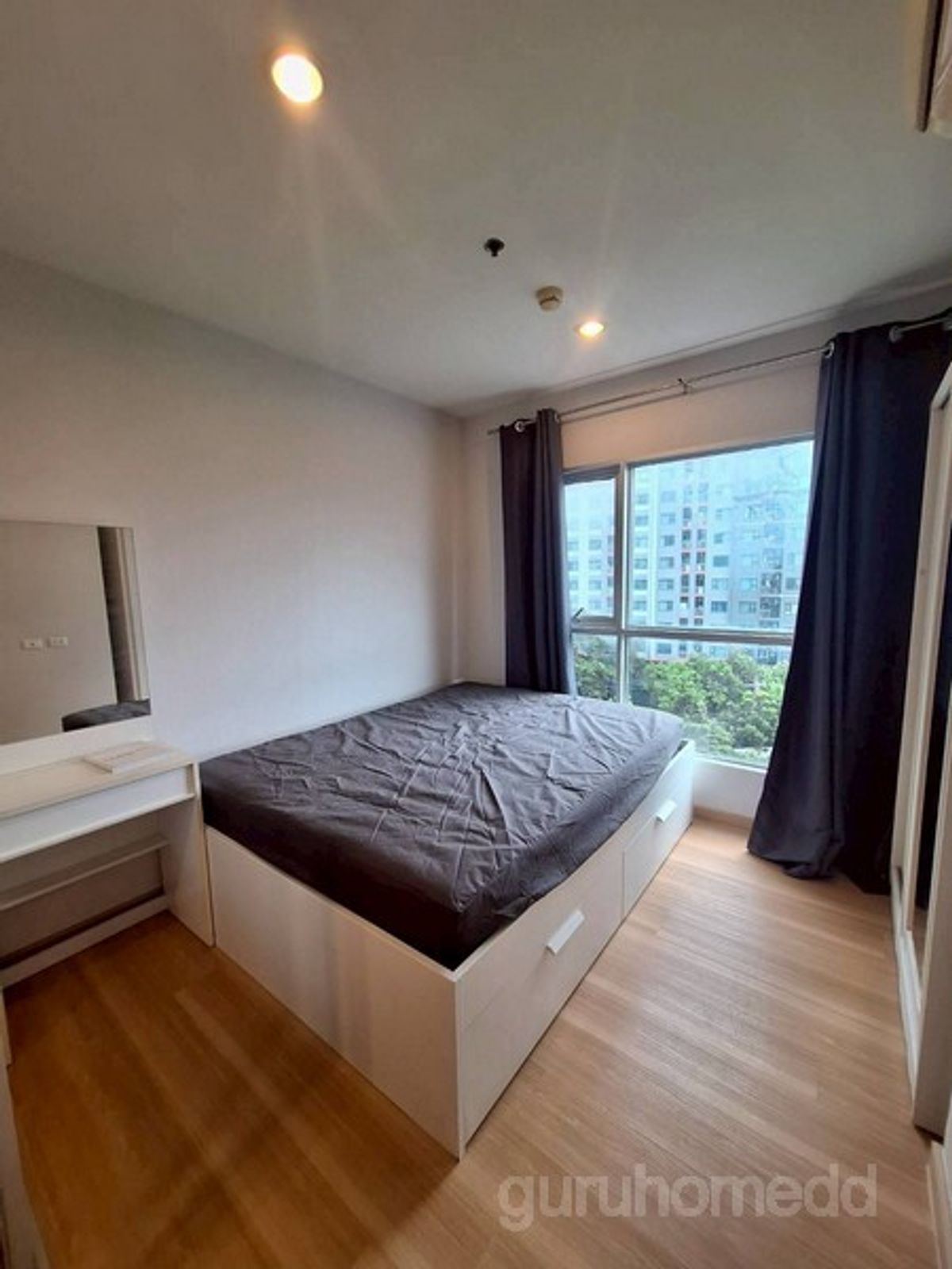 For RentCondoThaphra, Talat Phlu, Wutthakat : Condo for rent Aspai Sathorn Taksin Timbern, area 26 sqm, 6th floor, furniture ready Rebund room - GHD000632R