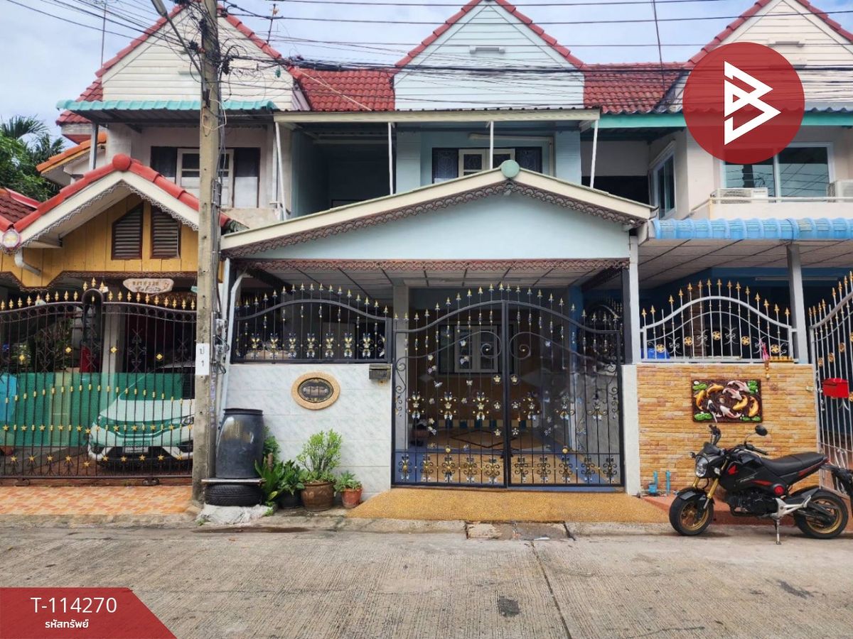 ขายทาวน์โฮมสมุทรปราการ สำโรง : ขายทาวน์เฮ้าส์ หมู่บ้านบางปูวิลล่า2 เทศบาลบางปู59 ท้ายบ้านใหม่ สมุทรปราการ