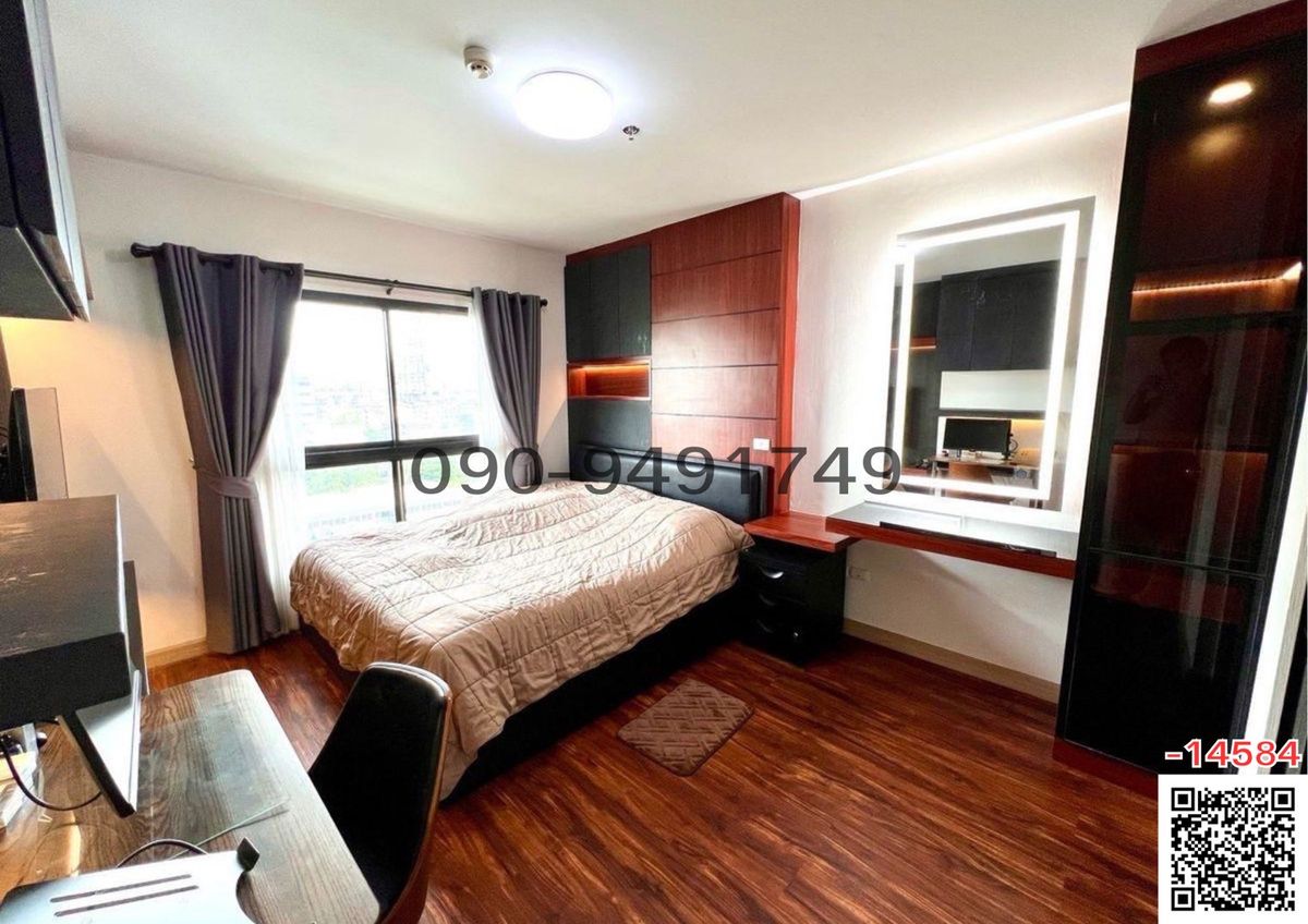 For RentCondoRatchadapisek, Huaikwang, Suttisan : Condo for rent, Supalai Loft, Pool Market Station, near The Mall Tha Phra
