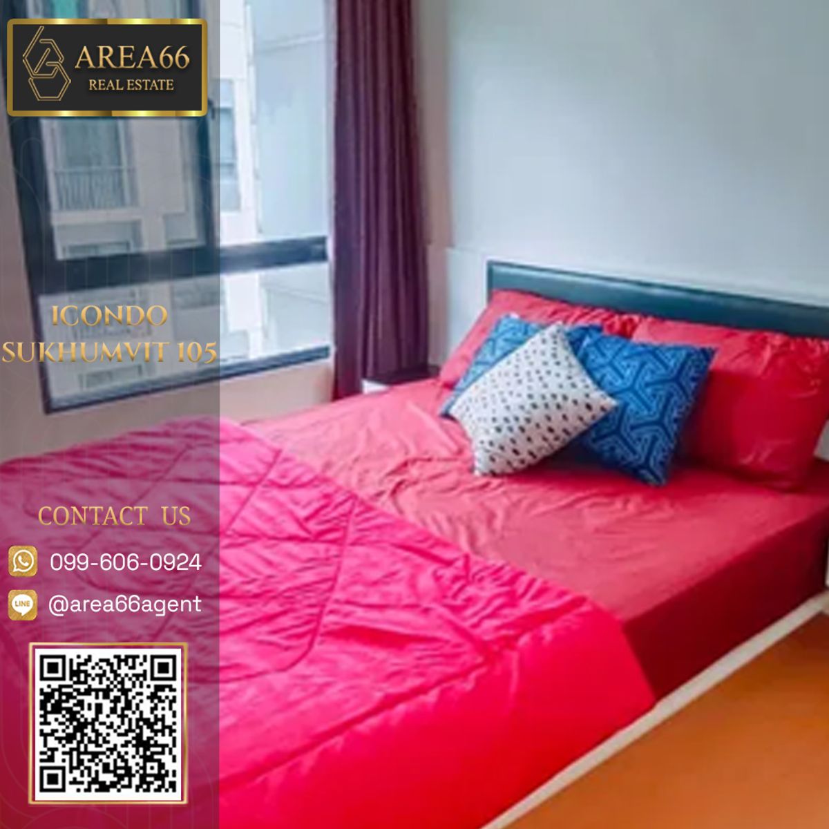 ขายคอนโดบางนา แบริ่ง ลาซาล : 🔥 ขายด่วน!! คอนโด I Condo Sukhumvit 105