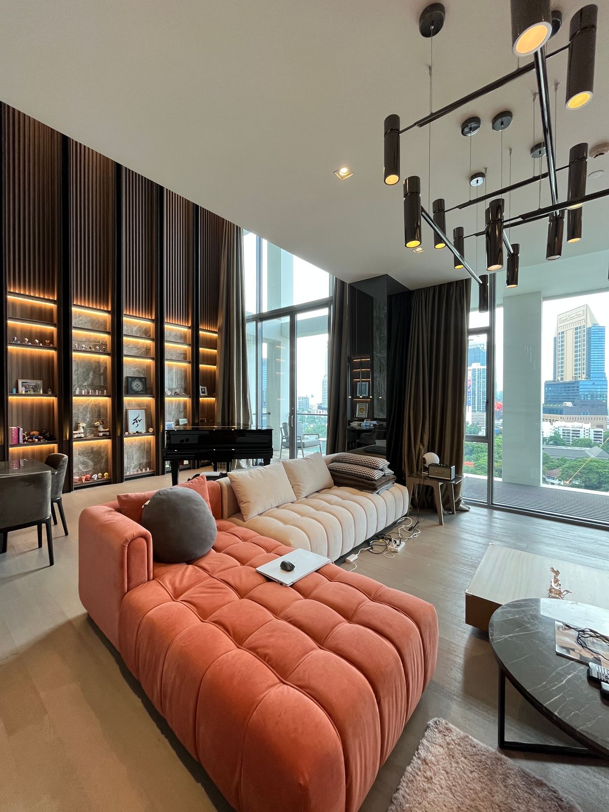 For SaleCondoSathorn, Narathiwat : ✨The Sukhothai Residences✨2 bedrooms, 3 bathrooms, size 209 sq m, near BTS Sala Daeng Tel.0982645161