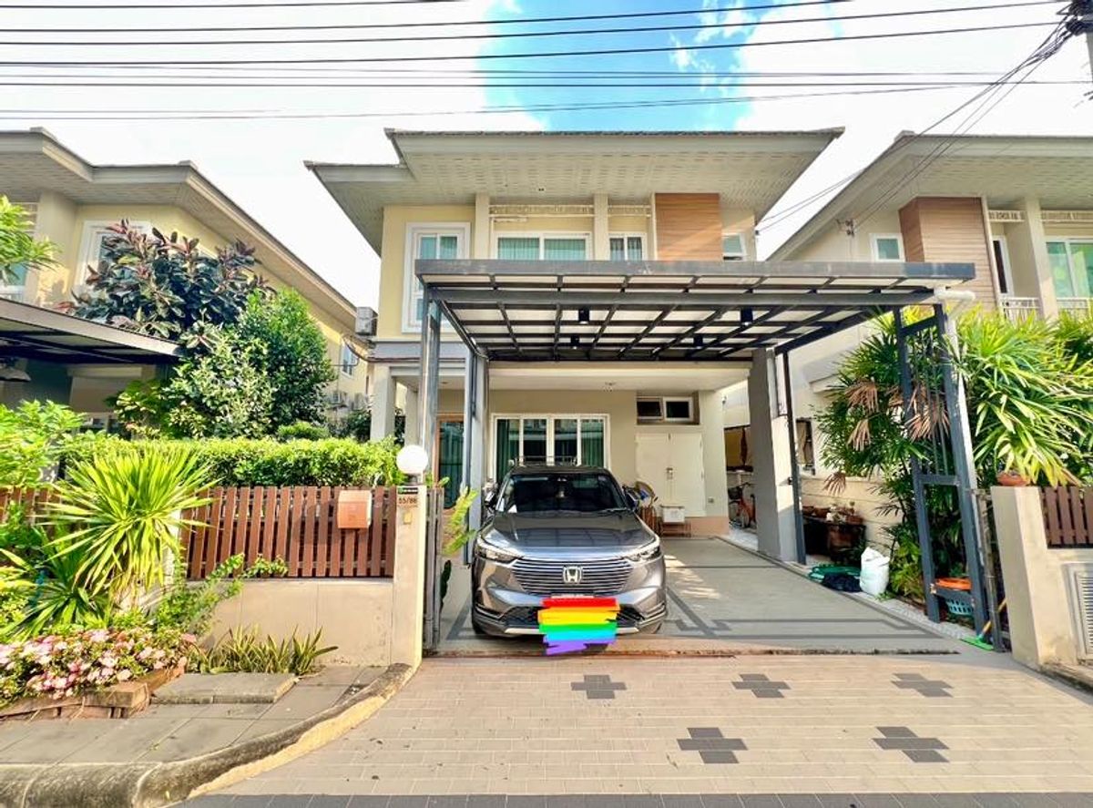 ขายบ้านนนทบุรี บางใหญ่ บางบัวทอง : ขายถูกมาก!! บ้าน 2 ชั้น ม.เศรณีคาซ่า เวสต์เกต บางใหญ่ ทำเลทอง ใกล้โลตัส โฮมโปร รถไฟฟ้า เซ็นทรัลเวสต์เกต