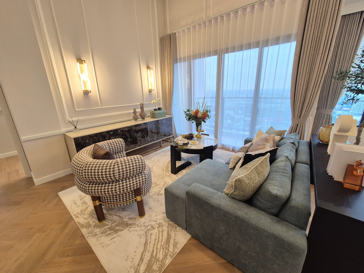 For SaleCondoRama9, Petchburi, RCA : 🔥( DUPLEX PENTHOUSE!! ) Landmark @MRTA Station Rama 9, hotel-style services, Branded Residences