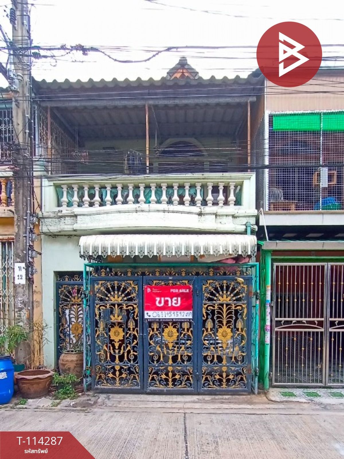 For SaleTownhomeBang kae, Phetkasem : Townhouse for sale Chaeng Saeng Villa, Bang Khae, Bangkok