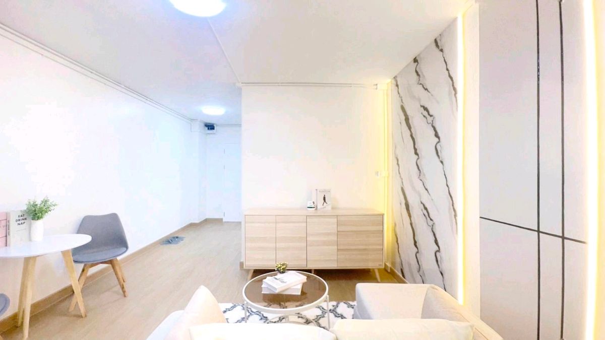 For SaleCondoOnnut, Udomsuk : Looking for it, right? This room answers! Low installments near the train. Walk to BTS in 5 minutes! Life doesnt have to be in a hurry. If there is a condo near BTS like this 🏡 Baan Chomdao onnut (Chom On Nut Dao)