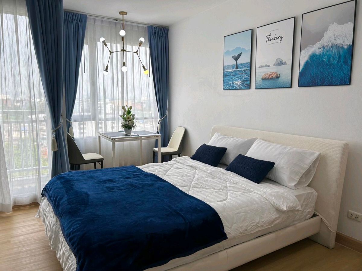 For RentCondoOnnut, Udomsuk : Beautifully decorated with 🌟 Sukhumvit Plus Studio 29 square meters. Tel. 0994629391 Bird