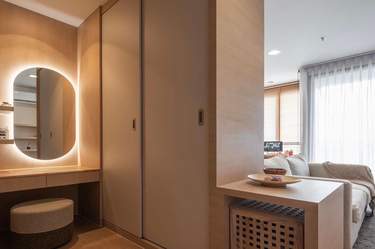 For SaleCondoLadprao, Central Ladprao : 🔥 Sale with tenant !!🔥 Code C20241000054..........Maru Ladprao 15, Studio room, 1 bathroom, high floor 10++, furnished, Special Deal!!📣📣