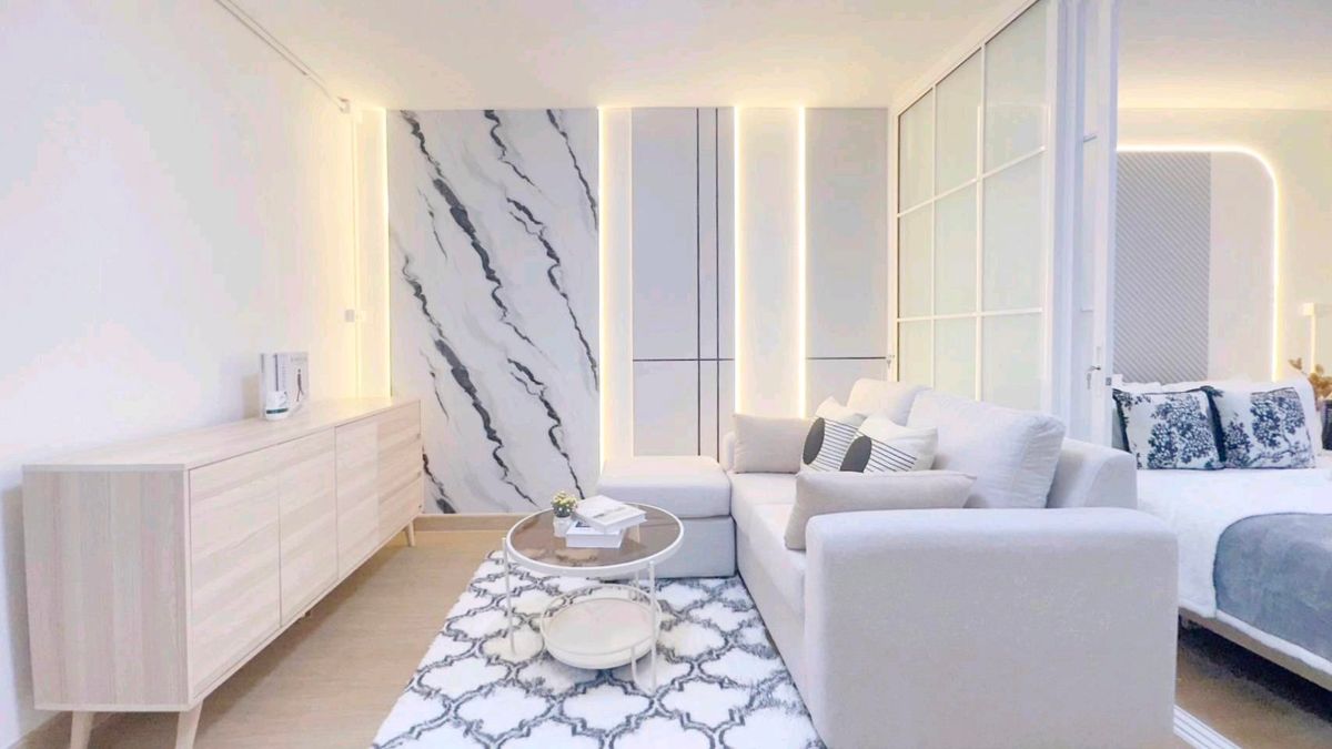 For SaleCondoOnnut, Udomsuk : Looking for it, right? This room answers! Low installments near the train. Walk to BTS in 5 minutes! Life doesnt have to be in a hurry. If there is a condo near BTS like this 🏡 Baan Chomdao onnut (Chom On Nut Dao)