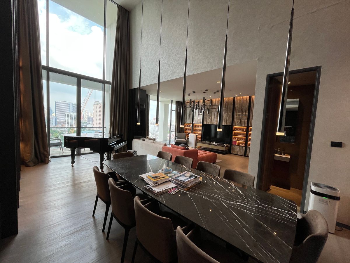 For SaleCondoSathorn, Narathiwat : ✨The Sukhothai Residences✨2 bedrooms, 3 bathrooms, size 209 sq m, near BTS Sala Daeng Tel.0982645161