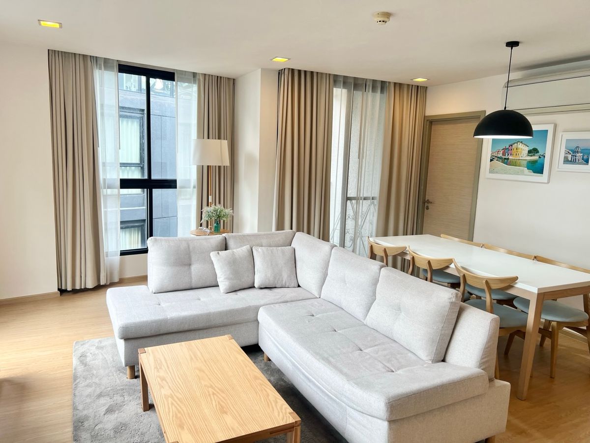 For SaleCondoSukhumvit, Asoke, Thonglor : Feel like home with cozy style ✨Liv@49✨3 bedrooms, 3 bathrooms, size 95 sq m, near BTS Thonglor Tel.0982645161