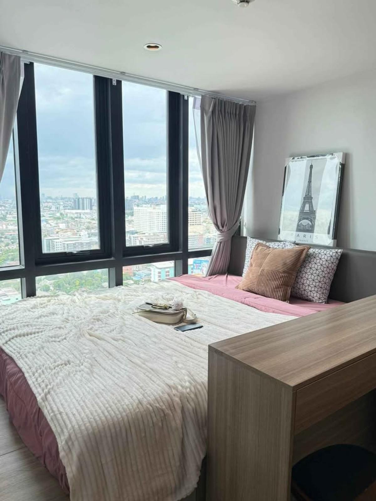 For RentCondoThaphra, Talat Phlu, Wutthakat : Altitude Unicorn Sathorn-Tha Phra, 2 bed, 24000 per month
