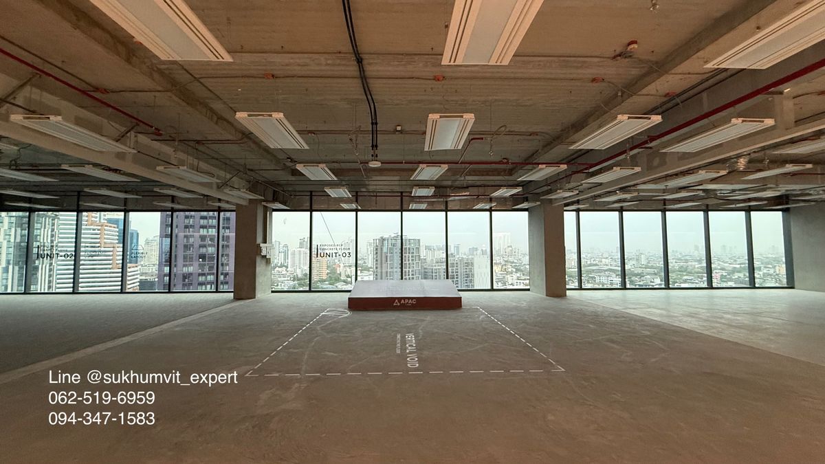 For RentOfficeSukhumvit, Asoke, Thonglor : Rental offices in the area of ​​Ekkamai near the train