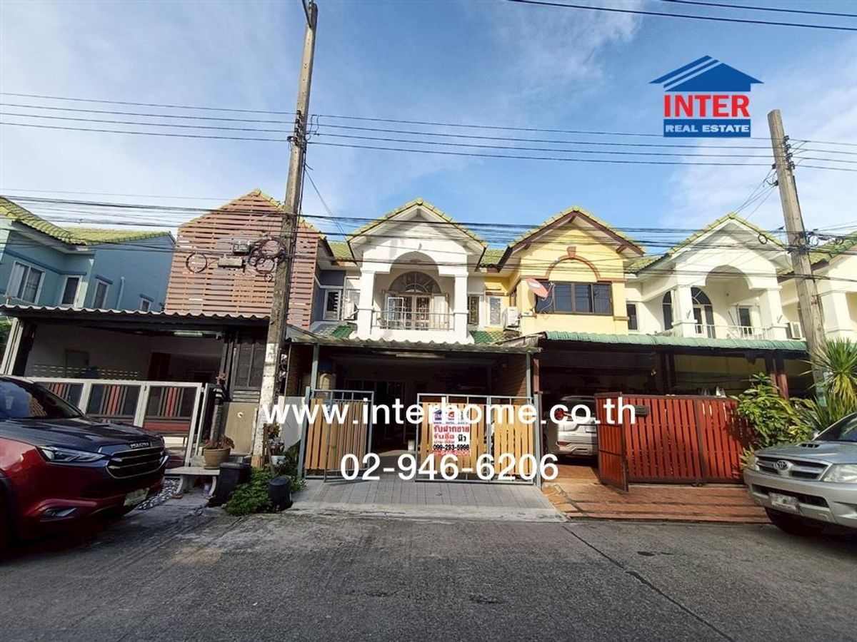 ขายทาวน์โฮมนวมินทร์ รามอินทรา : ทาวน์เฮ้าส์ 2 ชั้น 24 ตร.ว. หมู่บ้านพัฒนาสิริ รามอินทรา ซอยคู้บอน50 ซอยคู้บอน50 ถนนเลียบคลองสอง ถนนพระยาสุเรนทร์ เขตคลองสามวา กรุงเทพมหานคร
