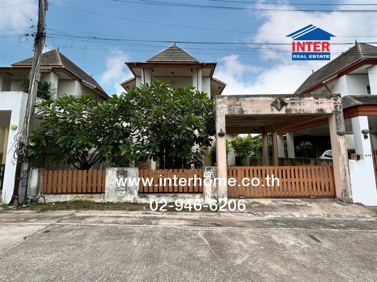 ขายบ้านพัทยา บางแสน ชลบุรี สัตหีบ : บ้านเดี่ยว 2 ชั้น 55 ตร.ว. หมู่บ้านปานจันทร์รีสอร์ท พัทยา ถนนทางหลวงแผ่นดินหมายเลข36 สายกะทิงลาย–ปลวกเกตุ บางละมุง จังหวัดชลบุรี บางละมุง ชลบุรี