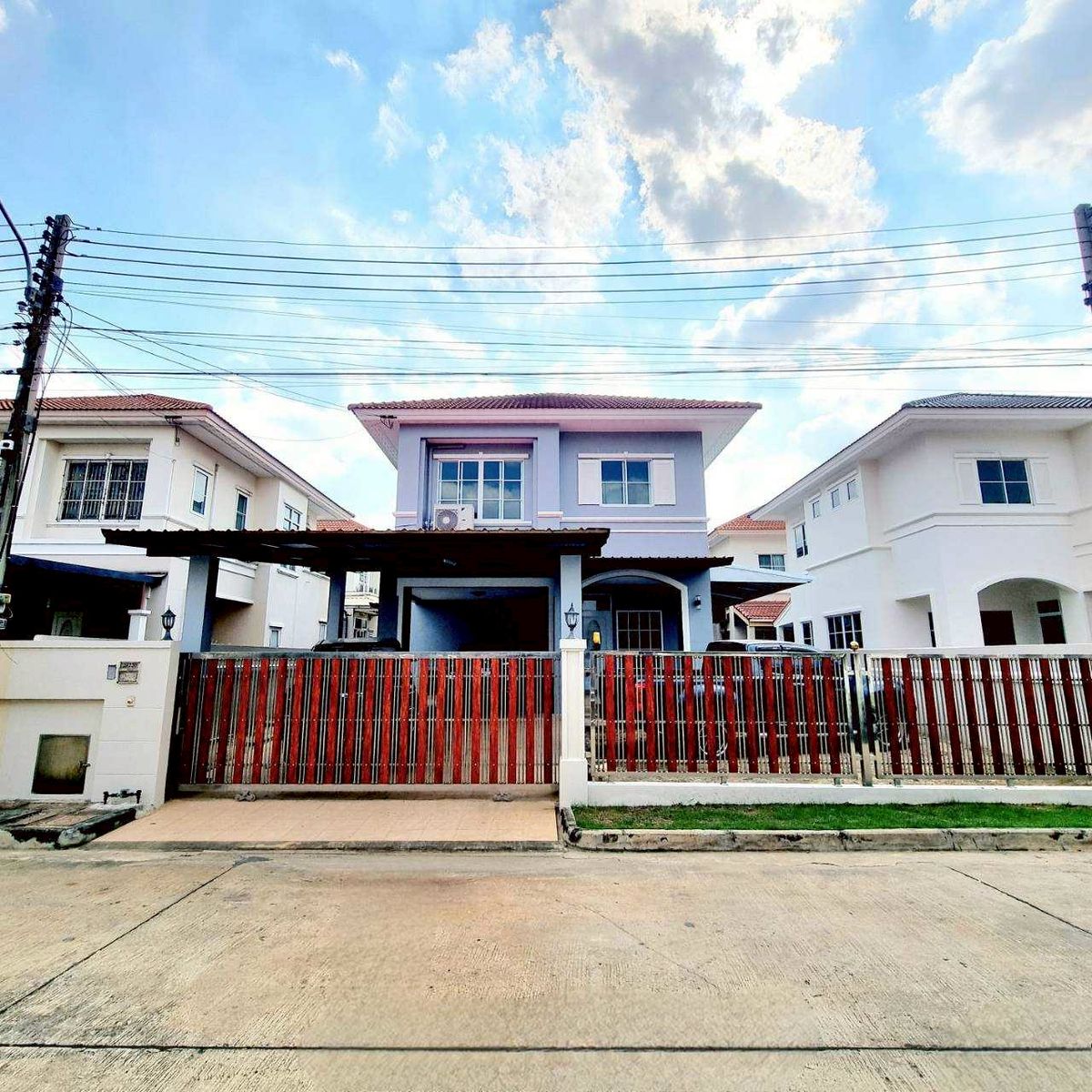 For SaleHousePhutthamonthon, Salaya : 2 -storey detached house, Image Mall and The Fours
